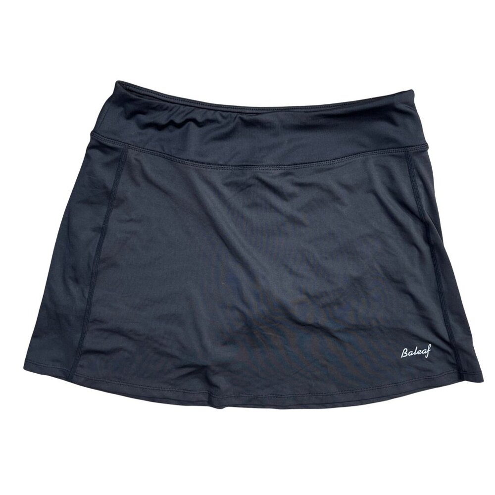 Baleaf Sport Skort Athletic Black Size M Medium Ball Pocket
